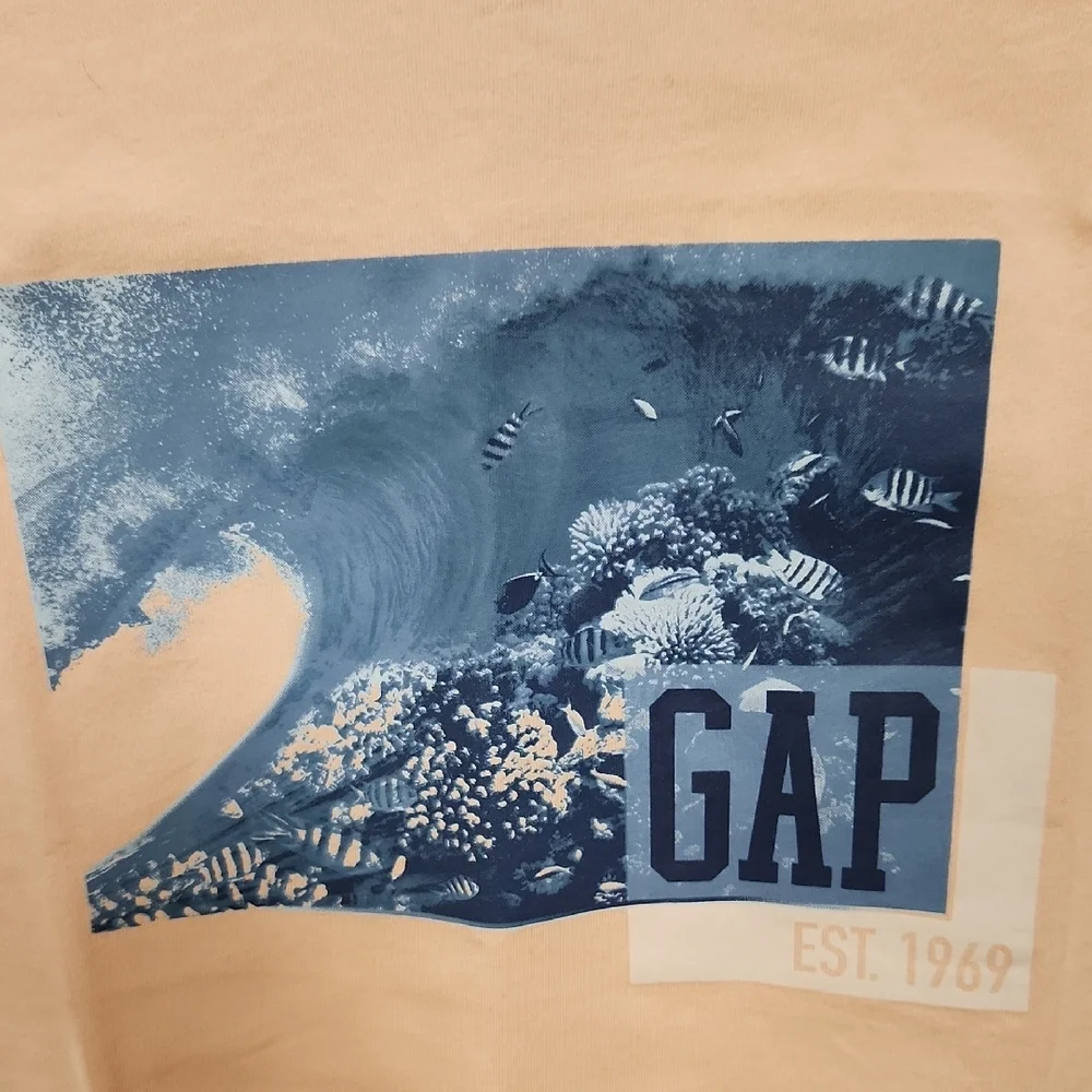 GAP Peach‎ Graphic T-Shirt